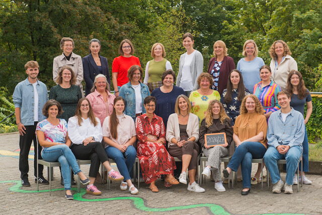 Gruppenfoto Kollegium Schule am Sallerner Berg