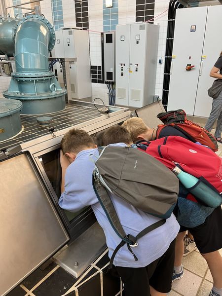 Ausflug zum Wasserwerk