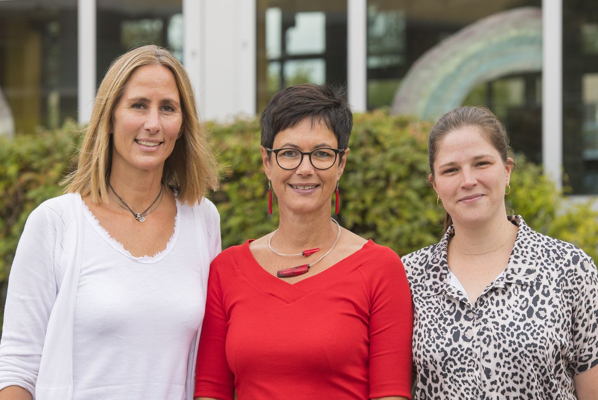 Gruppenbild Schulleitung Grundschule Am Sallerner Berg